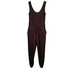Everlane Black Knit Jumpsuit